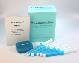 Nu Radiance Duet Teeth Whitener Warm and Form Kit